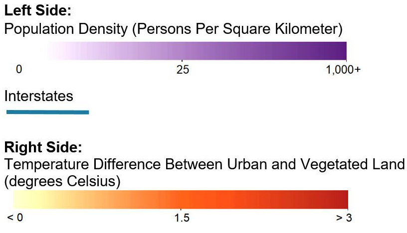 NASA urban heat island key