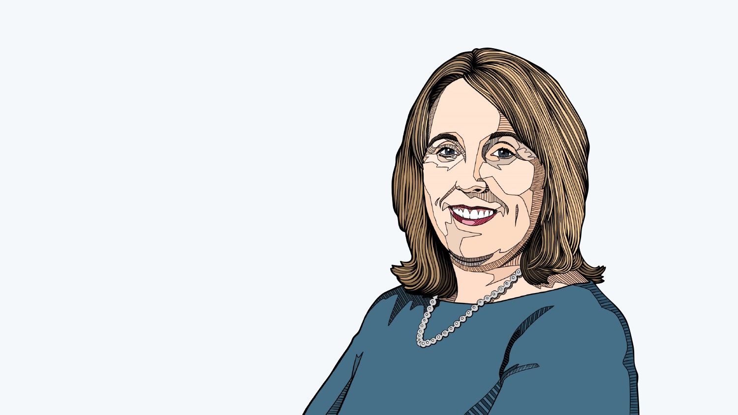 Illustration of RICS President Kath Fontana