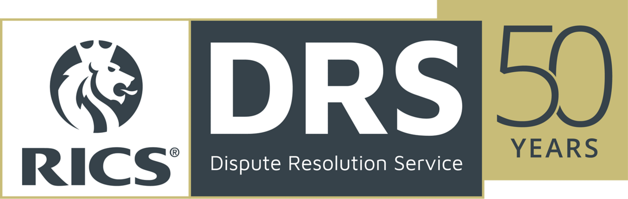 RICS DRS 50 Years anniversary logo