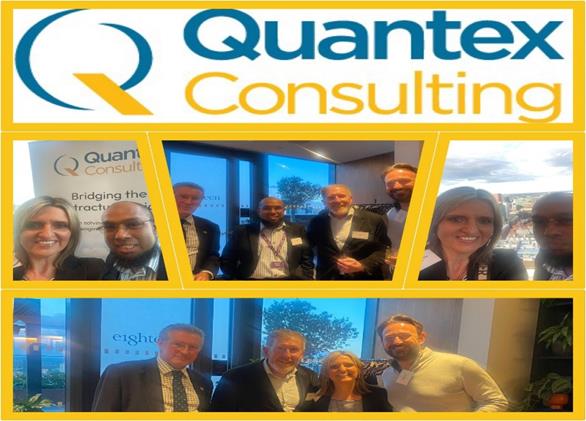Quantex Consulting collage of event photographs