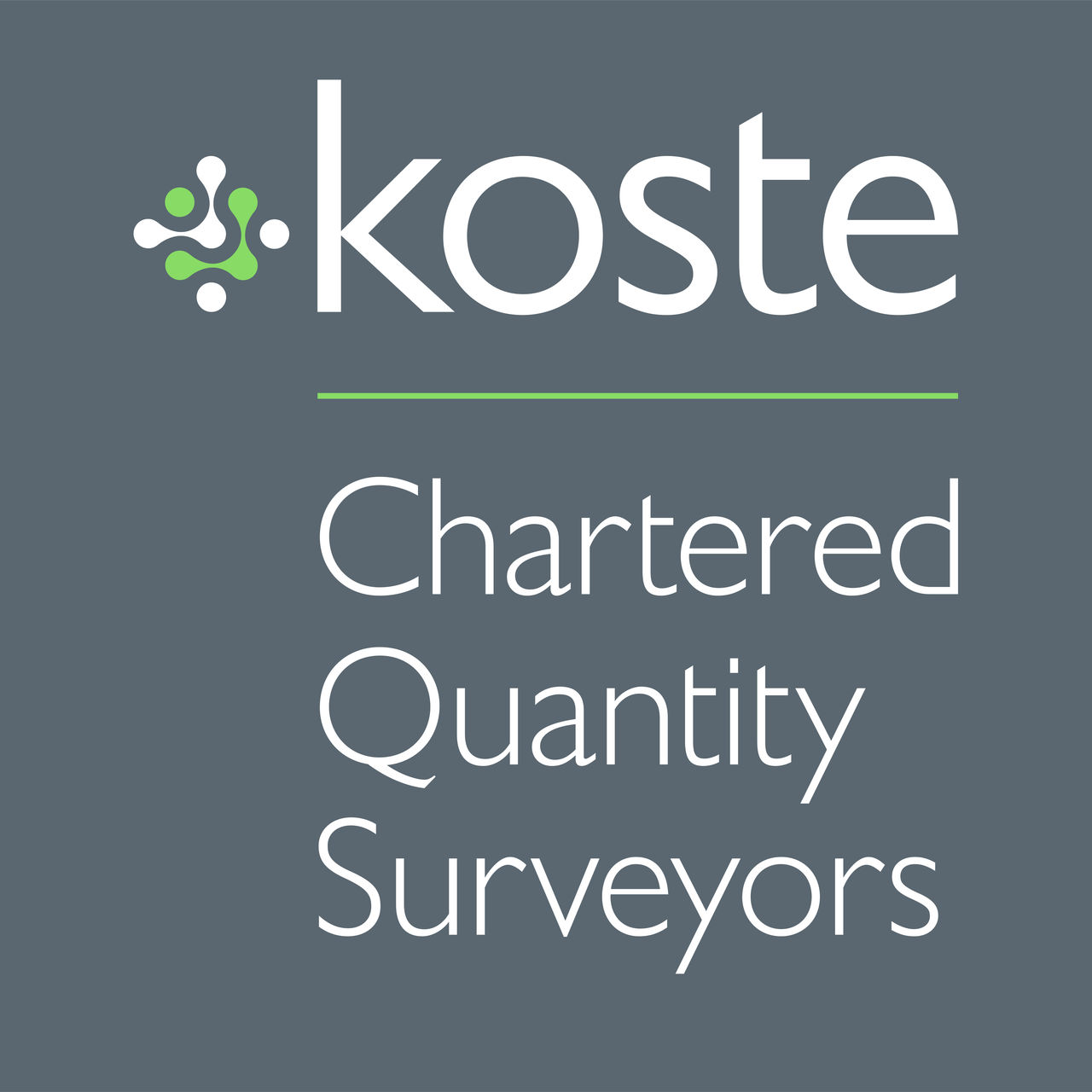 Koste Chartered Quantity Surveyors logo