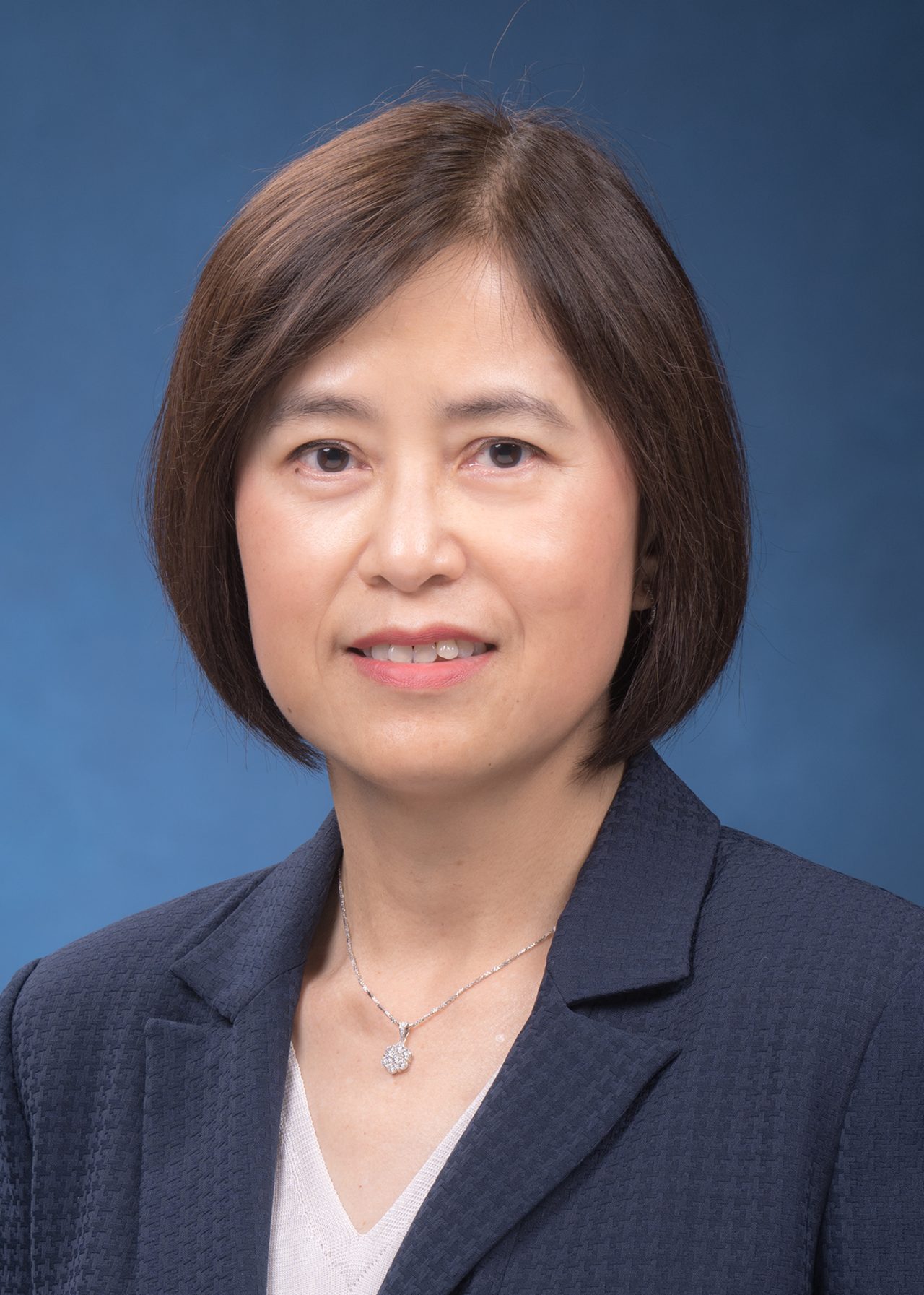 Headshot photo of Yu Po-Mei, Clarice JP, chair of the judging panel for RICS New Zealand Awards 2024