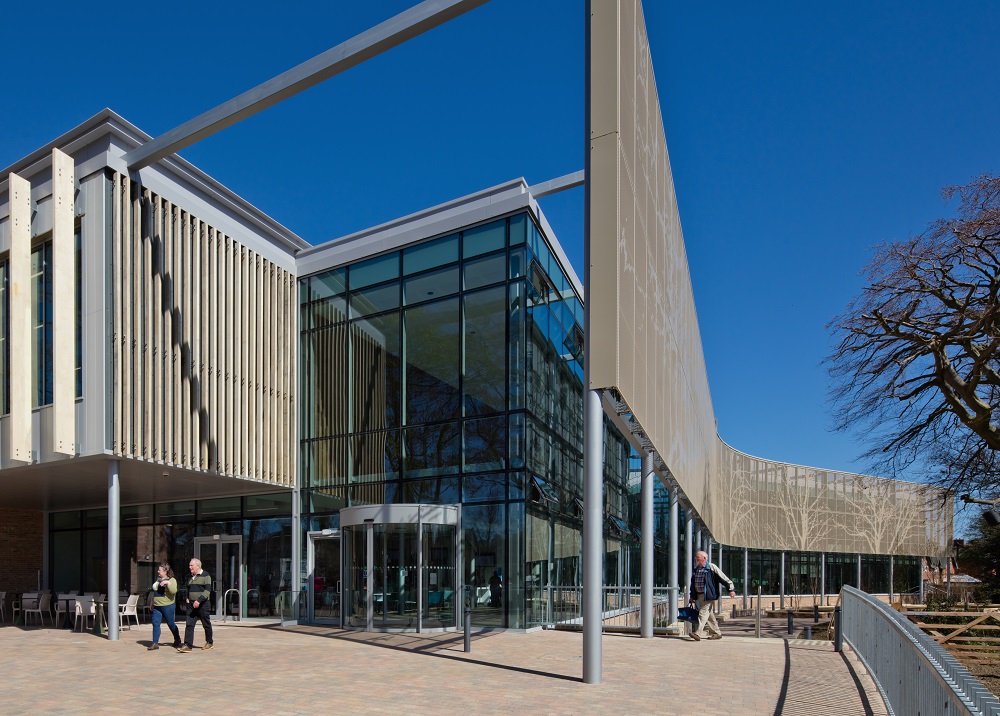 Photo of Morpeth Leisure Centre in Northumberland.