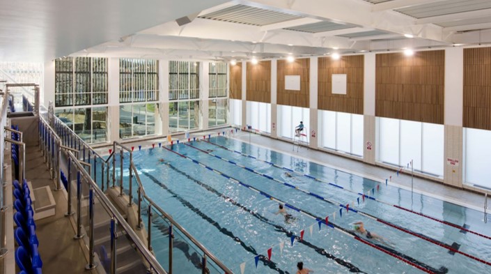 Photo of Morpeth Leisure Centre in Northumberland.
