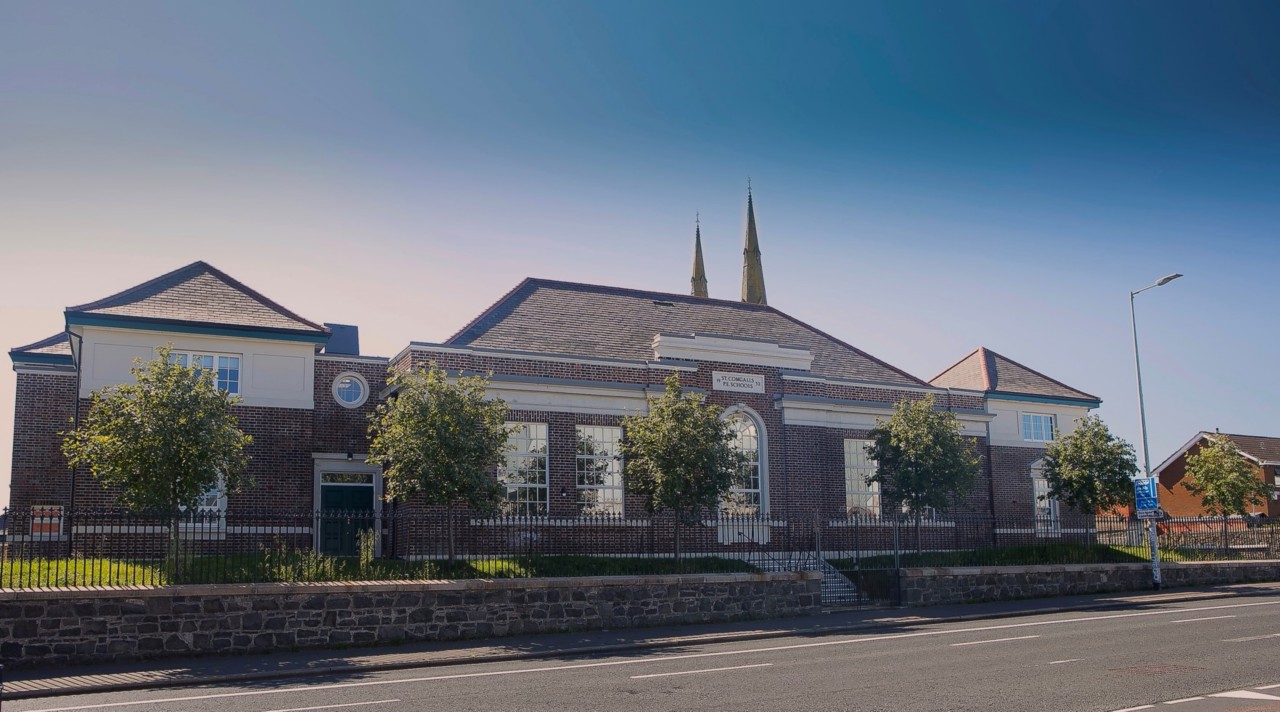 St Comgall’s–Ionad Eileen Howell is a historic building in west Belfast