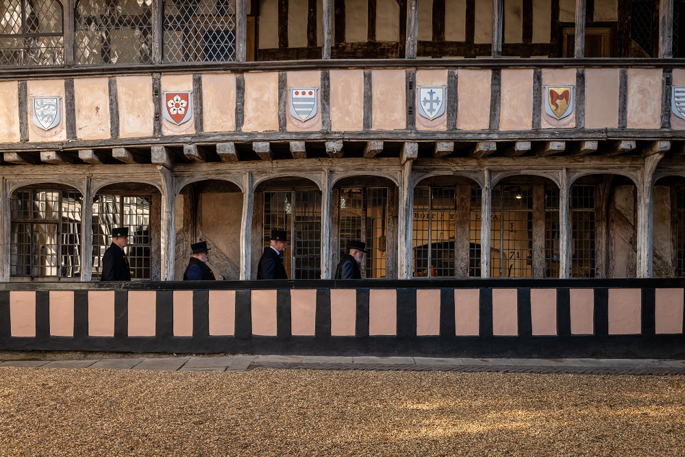 Image of Lord Leycester Hospital, a Grade I-listed medieval building