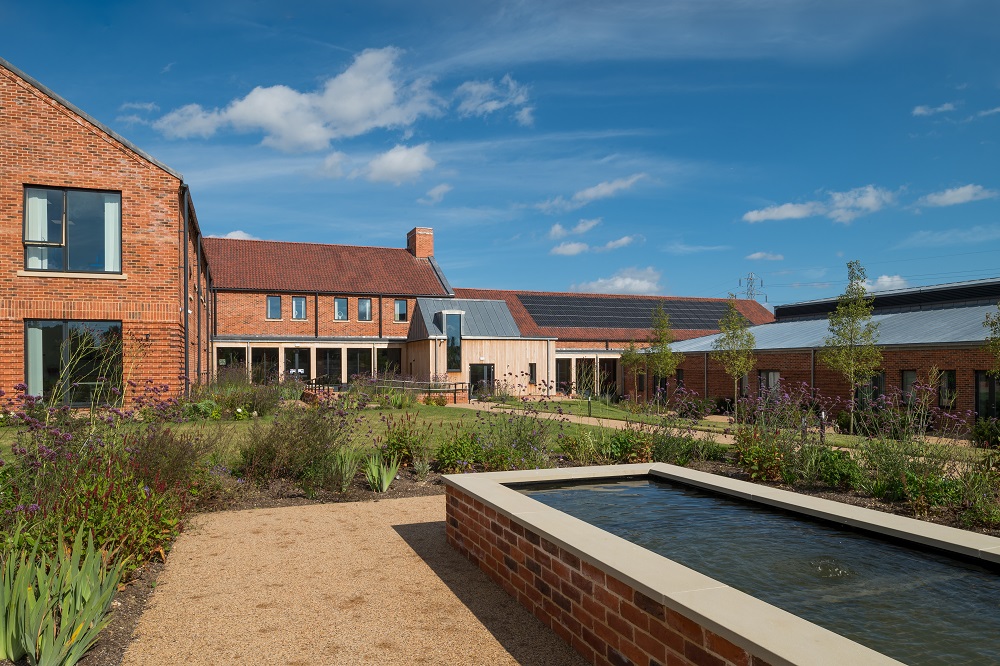 Priscilla Bacon Lodge is a £12.5M new state-of-the-art Hospice building in Norfolk.