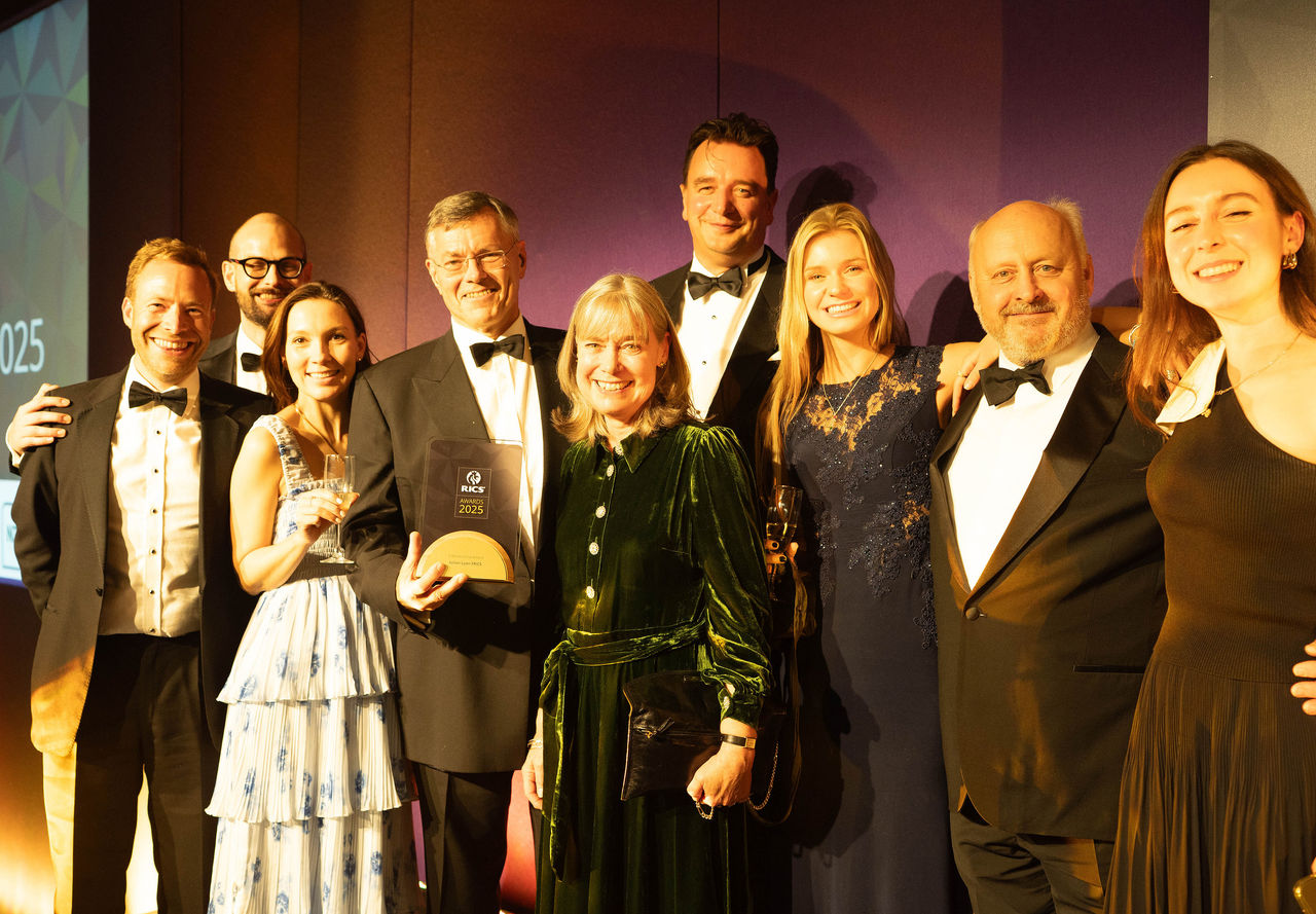 Lifetime winner Julian Lyon and Guests