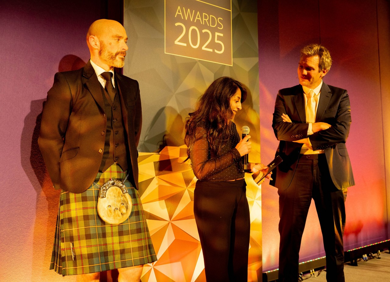 Ambassador winner Suki Bell with Sponsor AtkinsRealis